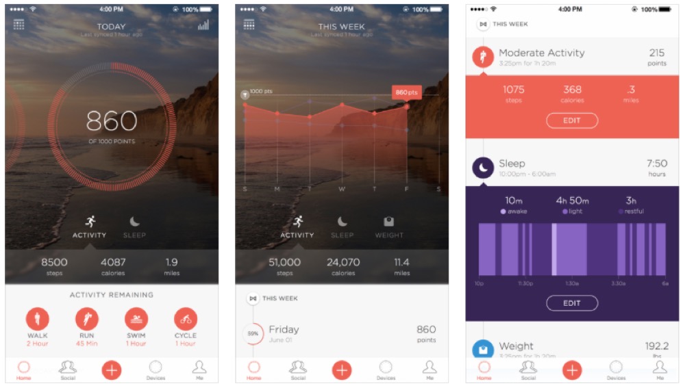 Misfit App