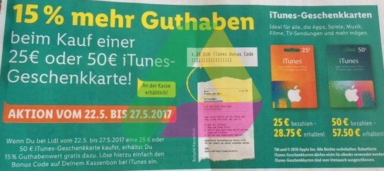 lidl itunes