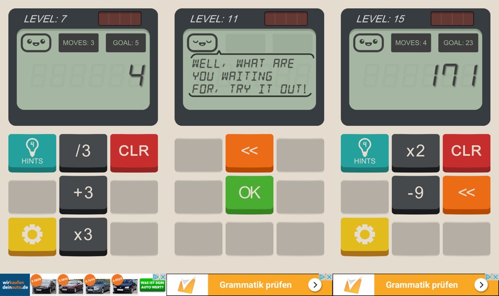 Calculator The Game
