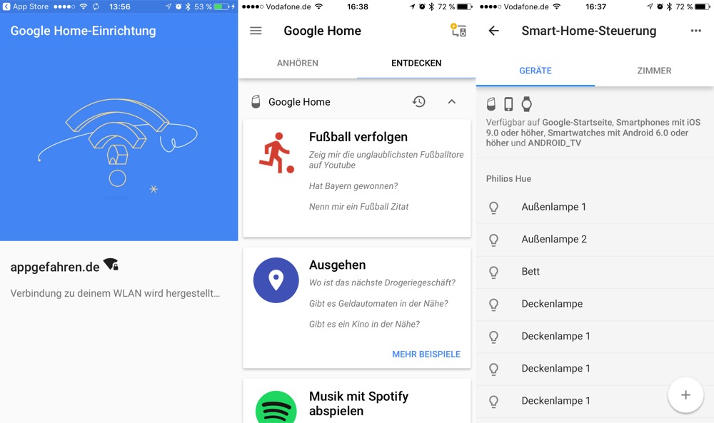 Google Home App