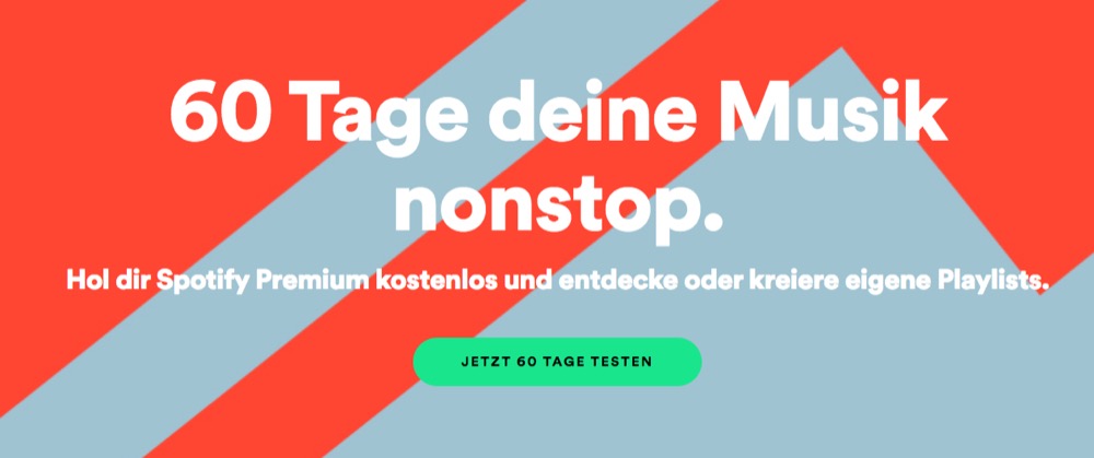 spotify 60 tage