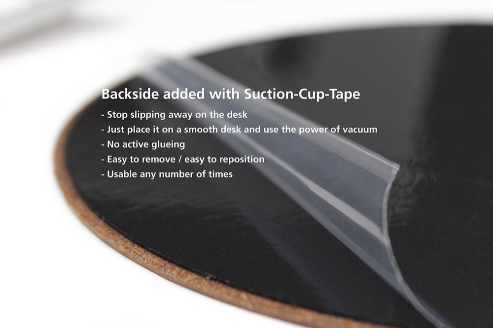 Pack and Smooch Leder Mousepad 2
