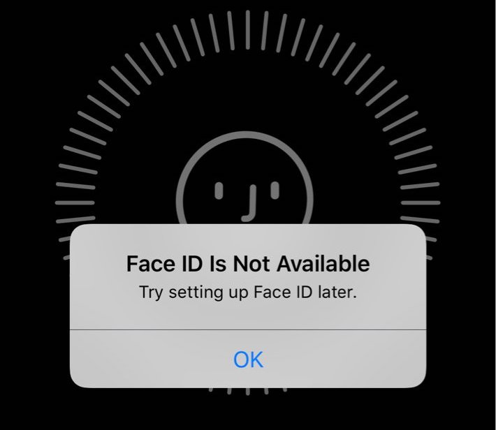face id ios 11.2 fix