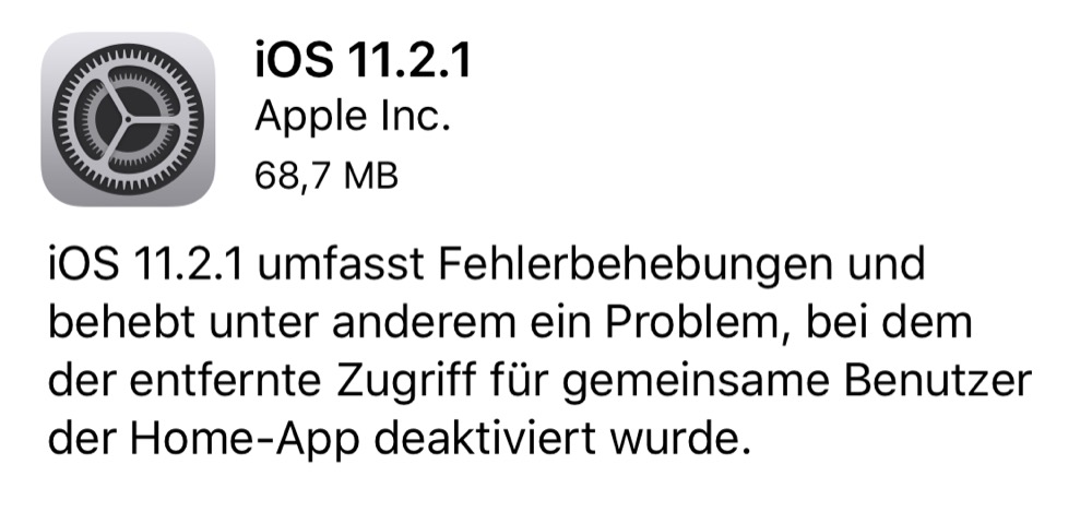 ios 11.2.1