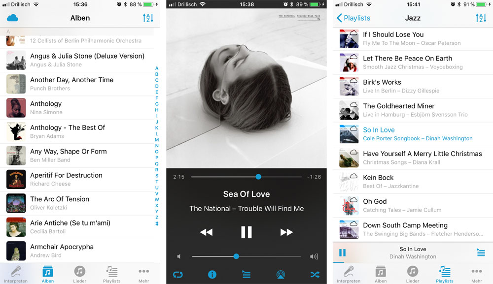 Cesium Music Player