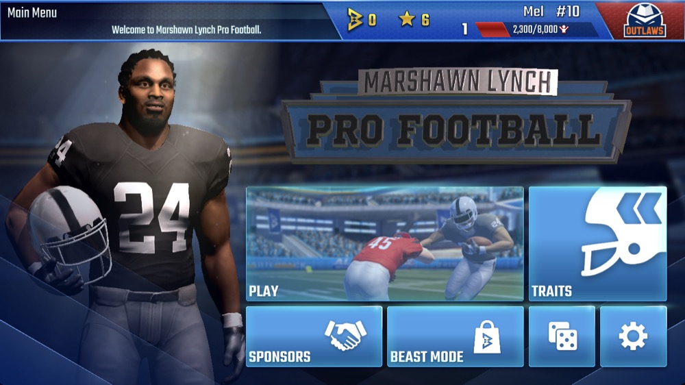 Marshawn Lynch Pro Football 2