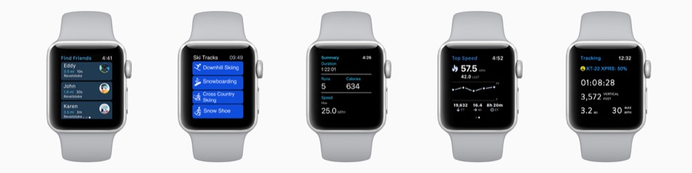 apple watch ski apps
