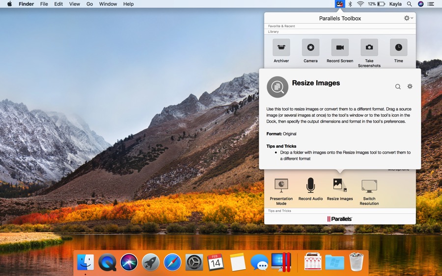 parallels toolbox mac update