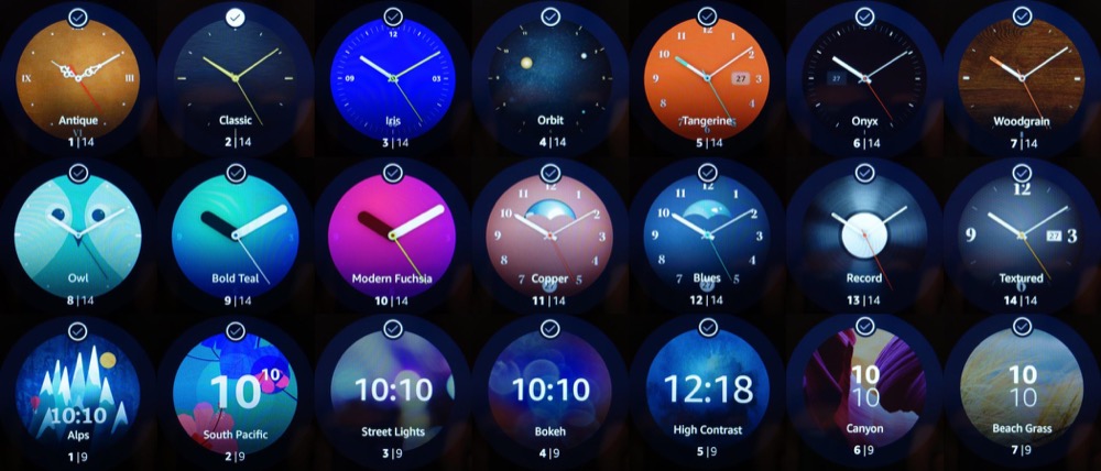 echo spot uhr