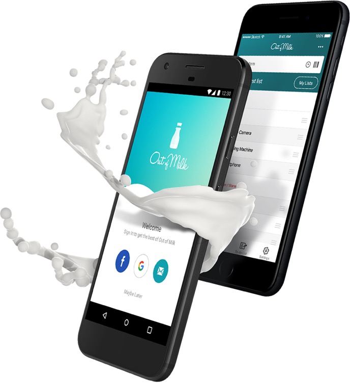 out of milk app