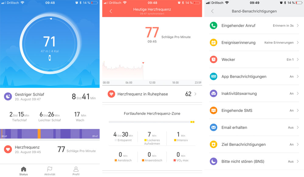 Mi Fit App