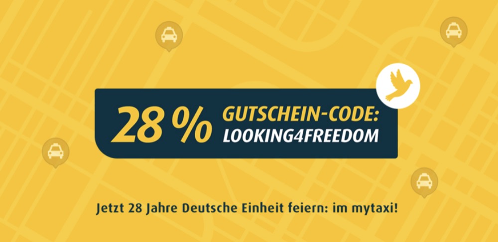MyTaxi Gutschein