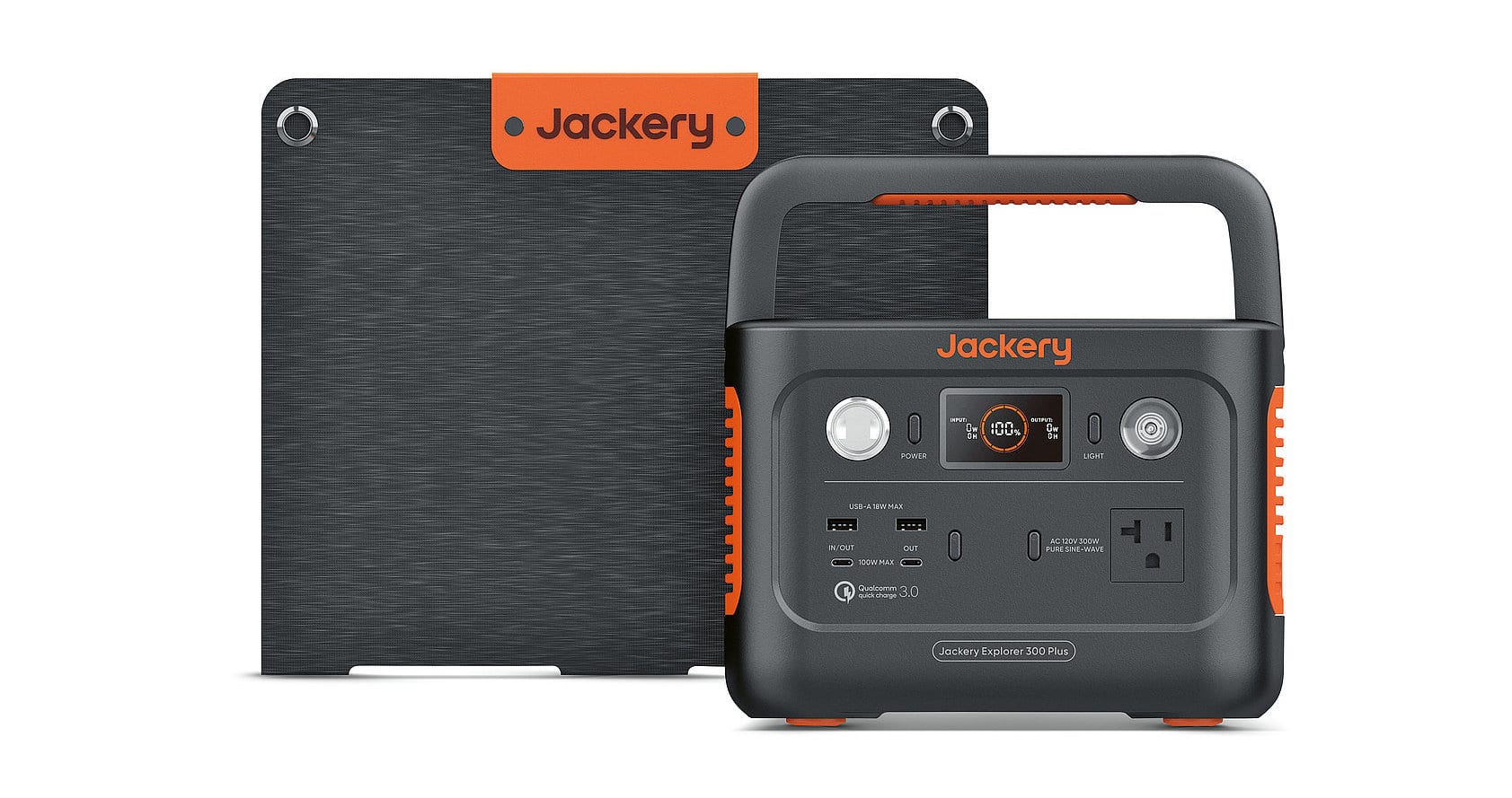 Jackery Solargenerator 300 Plus und 40 Watt Mini-Solarpanel