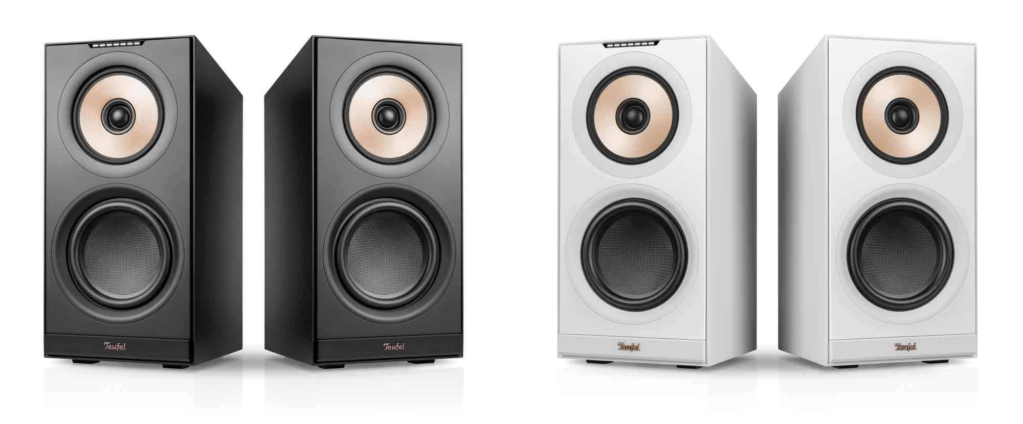 Teufel Stereo M 2 in schwarz und weiß