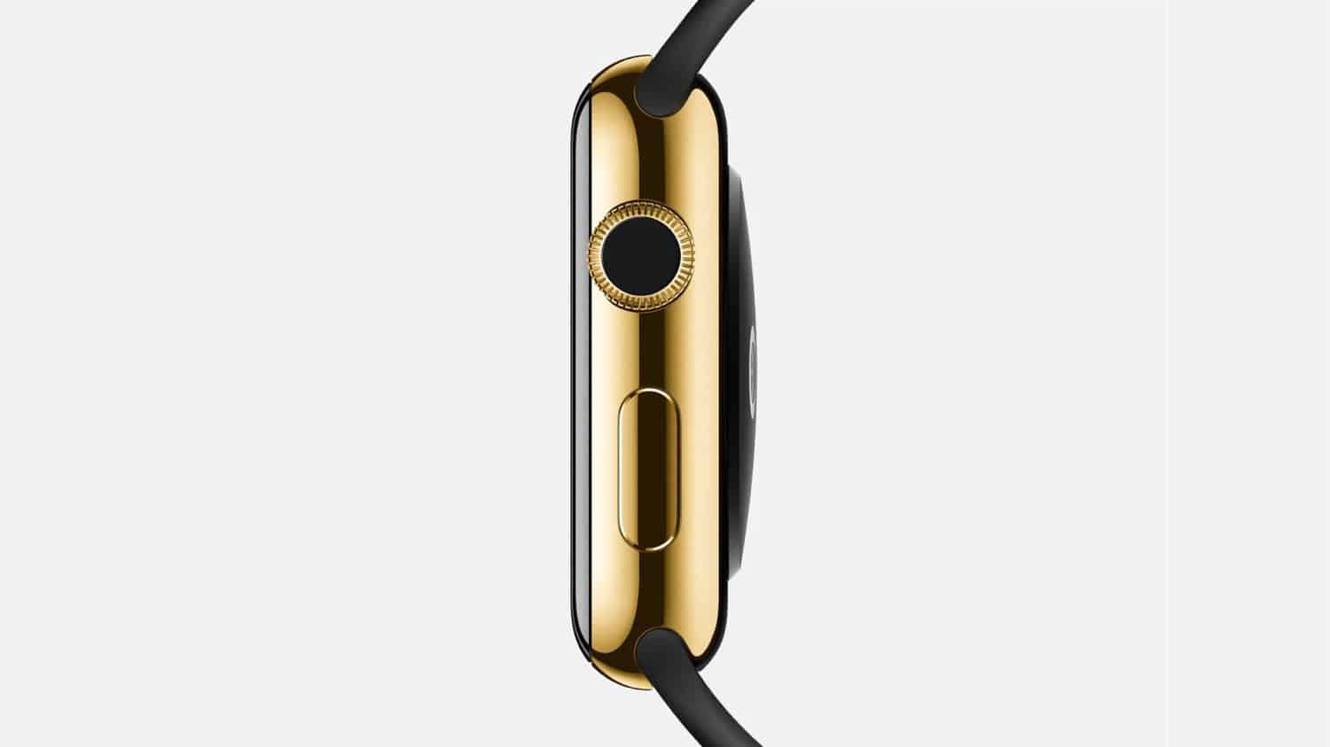 Die Apple Watch Gold Edition aus dem Jahr 2015