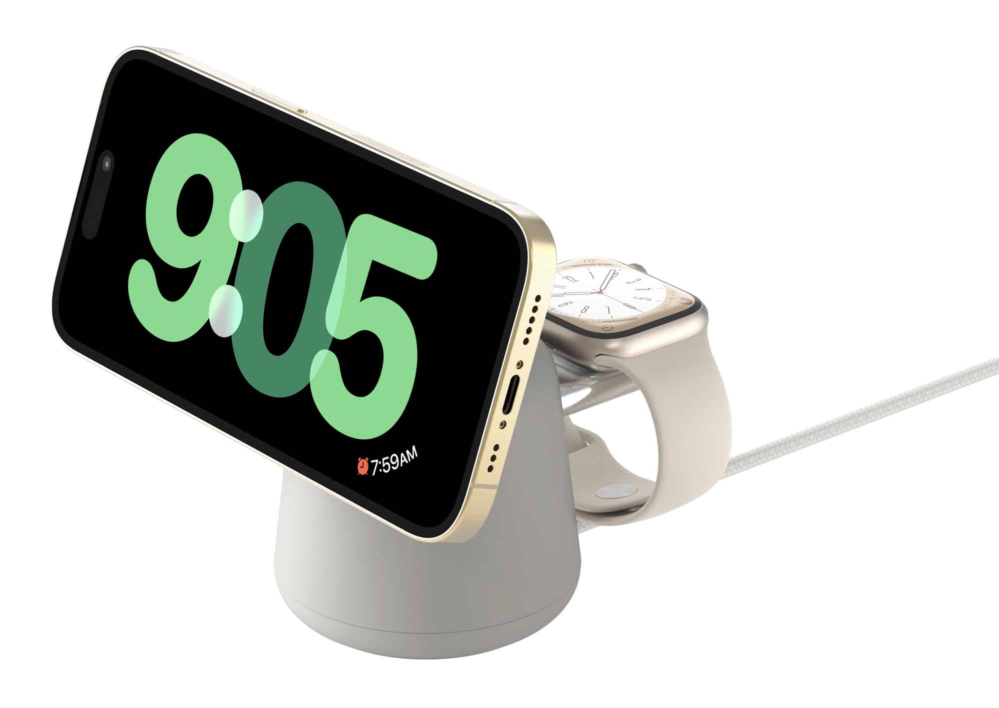 Belkin neue Ladestation in der Farbe Sand