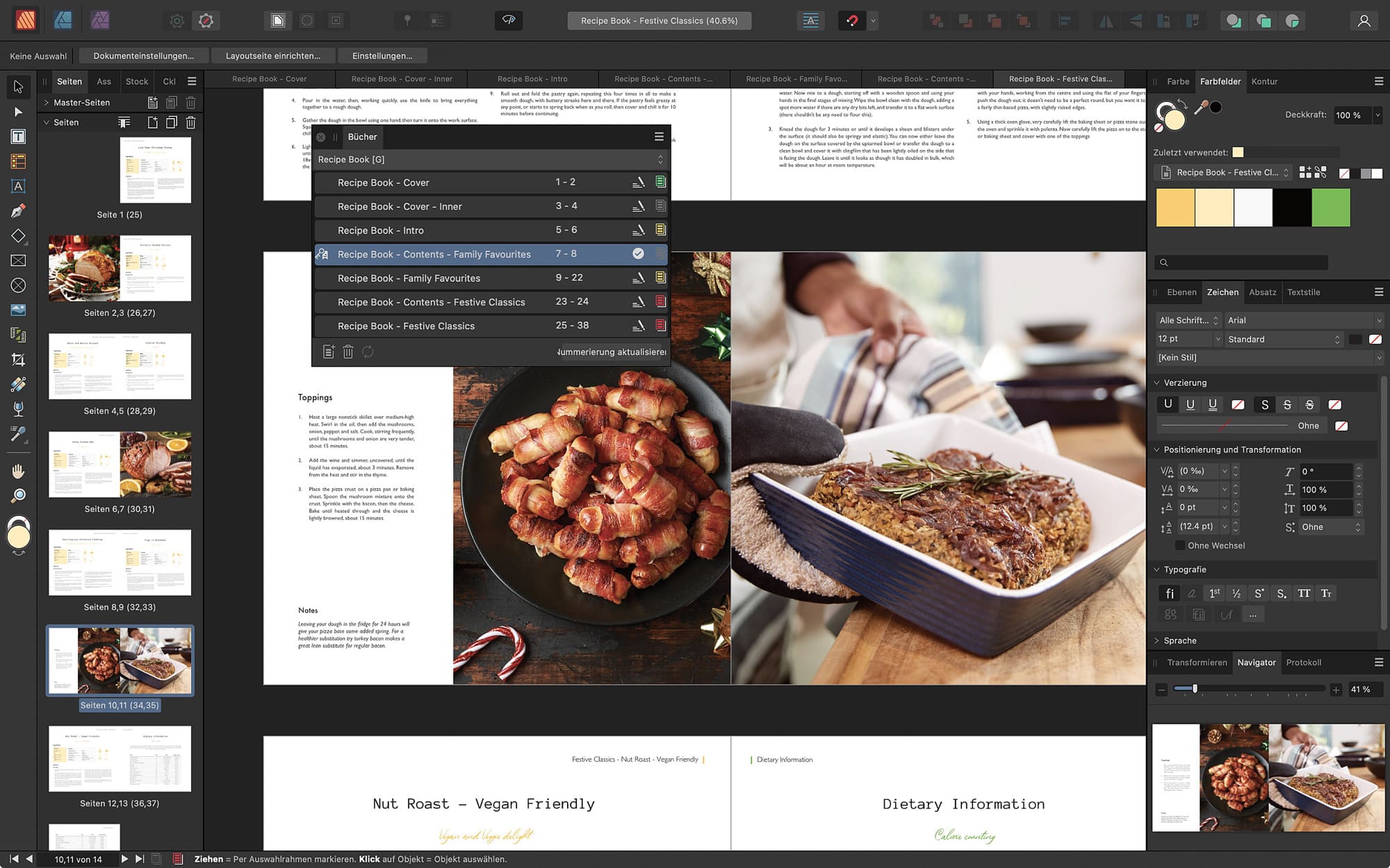 Screenshot von Affinity Publisher 2