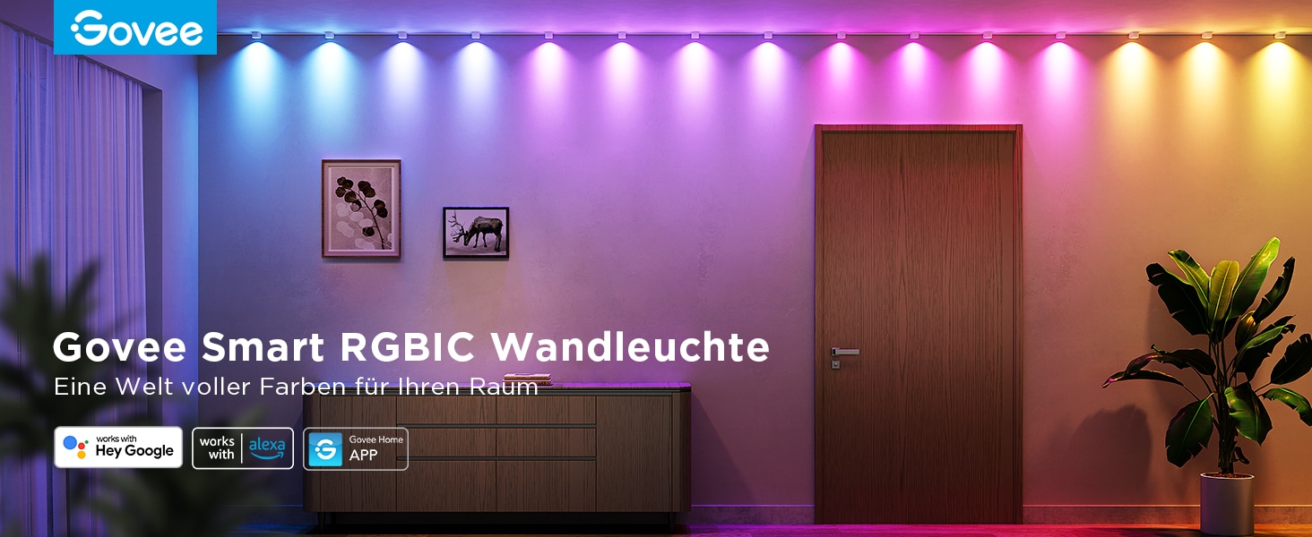 Neue Wandbeleuchtung von Govee