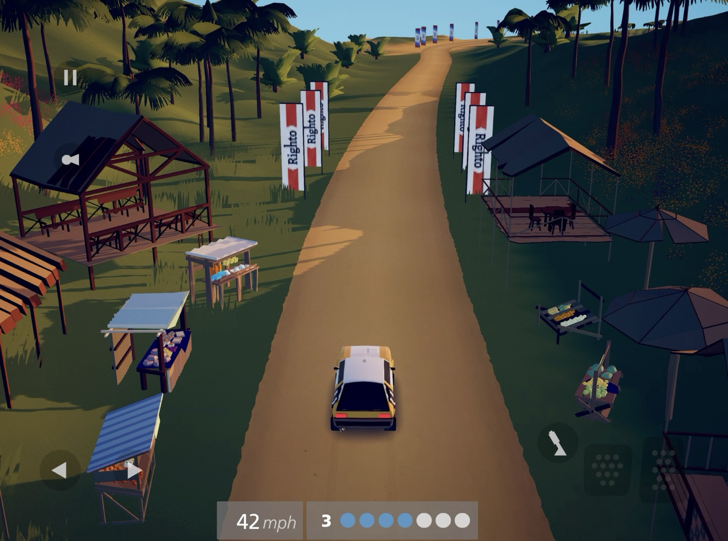 Rennszene aus Art of Rally
