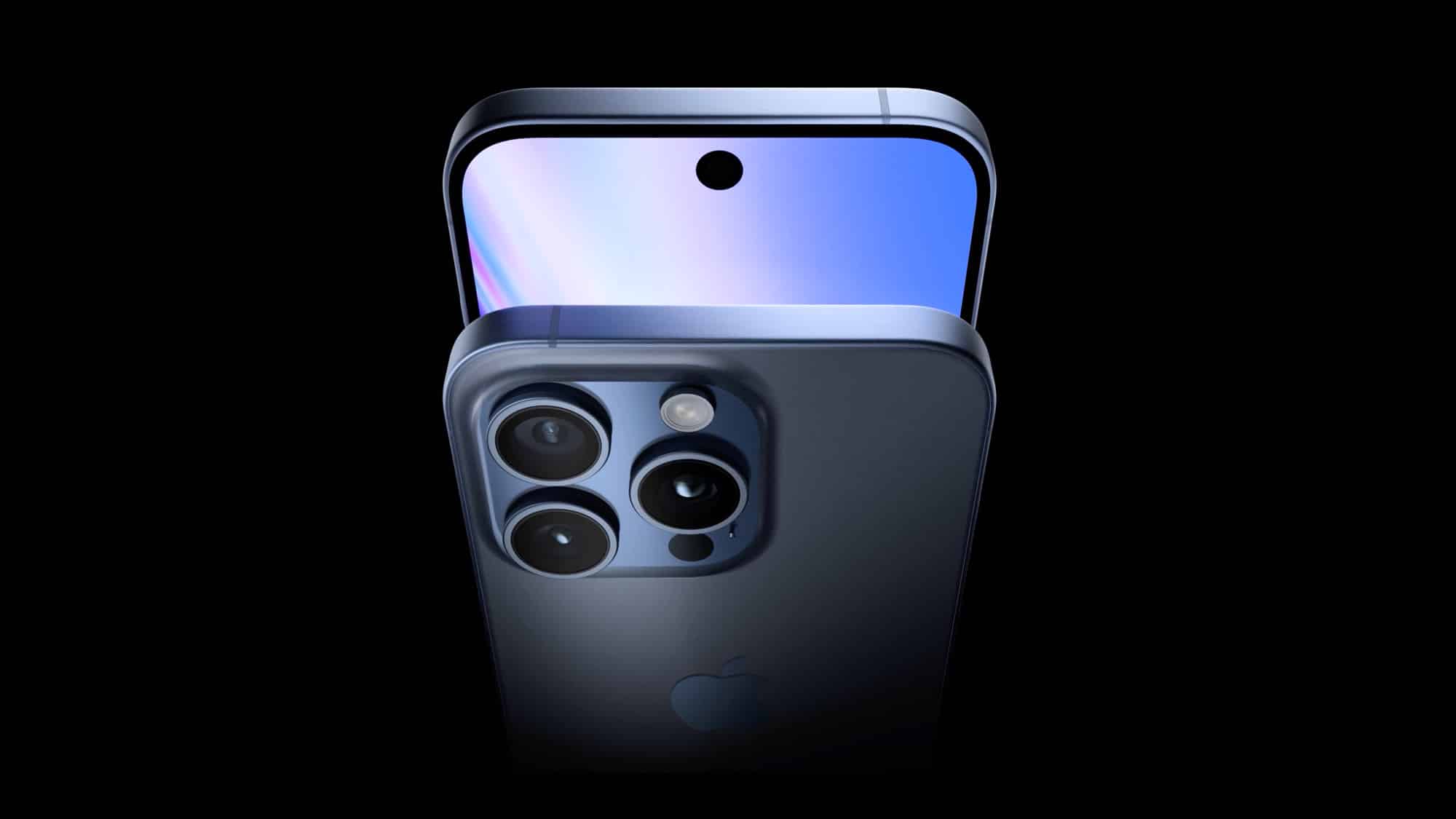 iPhone 16 Pro mit Selfie-Loch-Kamera