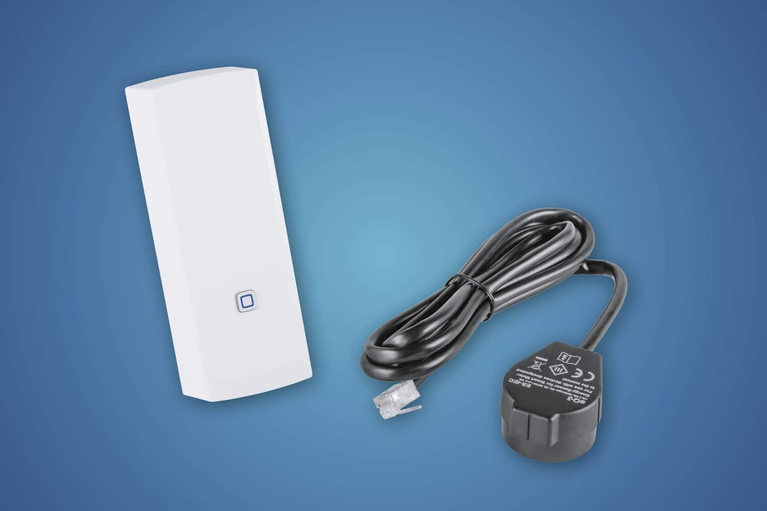 Homematic IP Energieschnittstelle für Gaszähler mit schwarzem Kabel