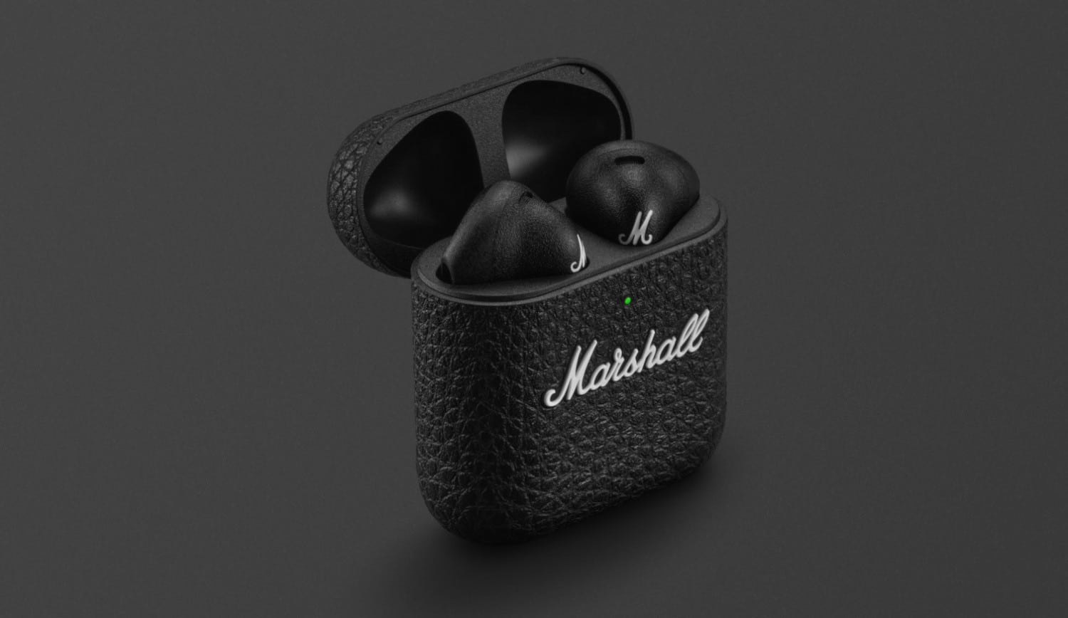 Marshall Minor IV vor grauem Hintergrund