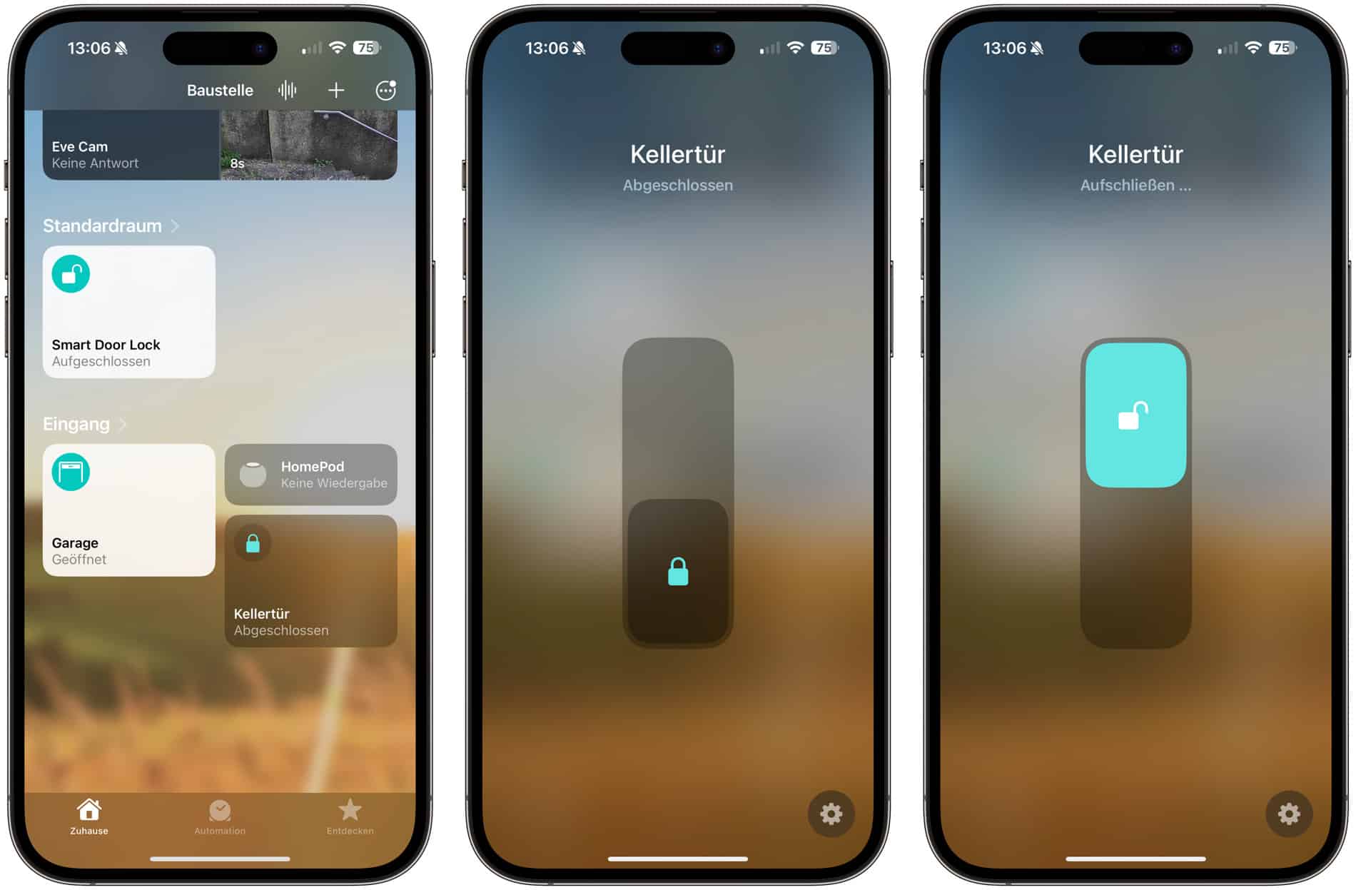 SwitchBot Lock Pro in HomeKit mit Matter eingerichtet