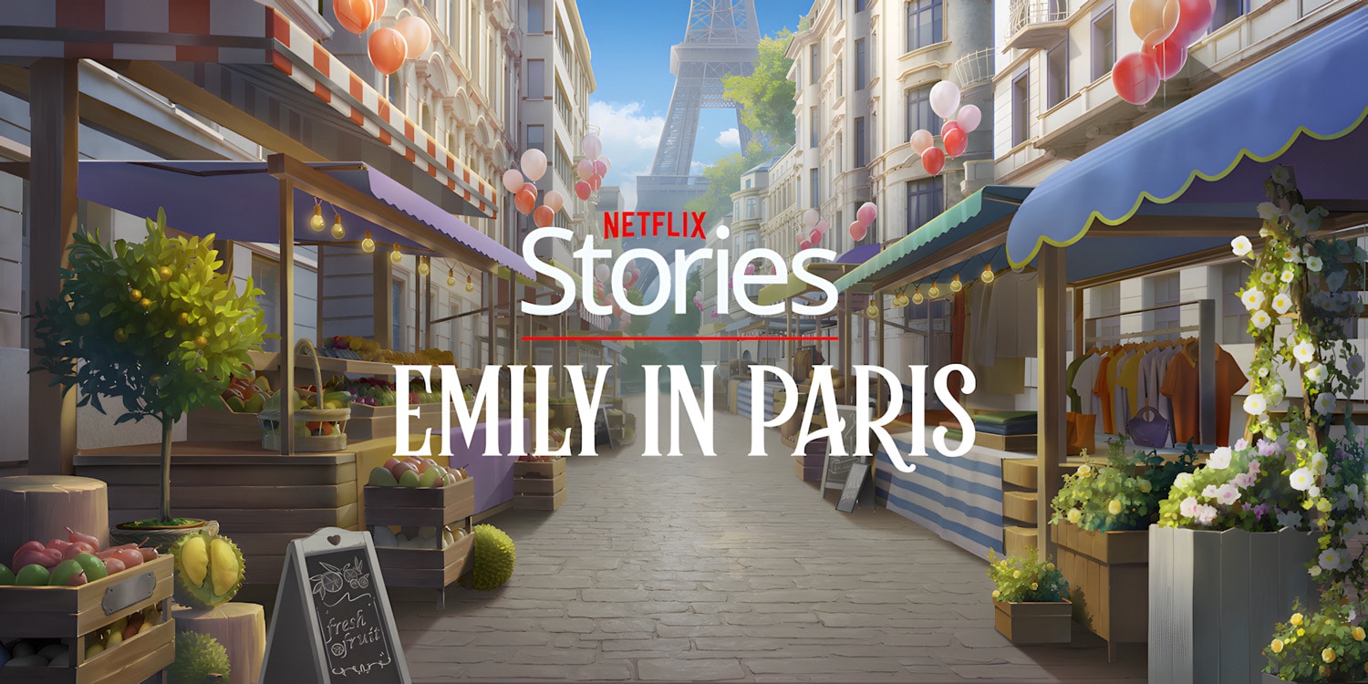 Banner zu Netflix Stories: Emily in Paris