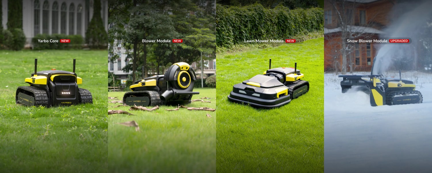 Vier Einsatzmöglichkeiten des Yarbo Gartenroboters