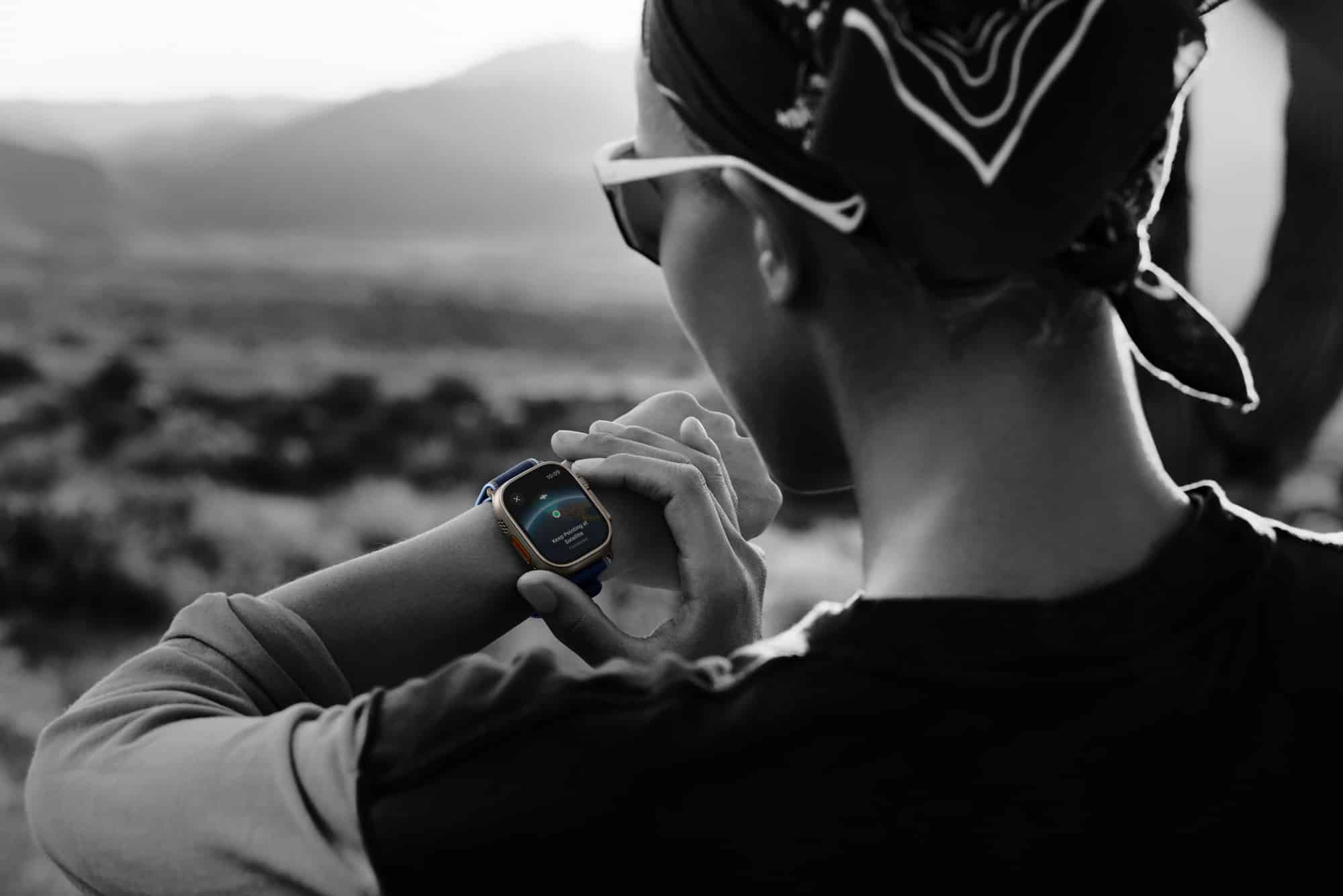 Apple Watch Ultra 3 mit Satellitenverbindung.