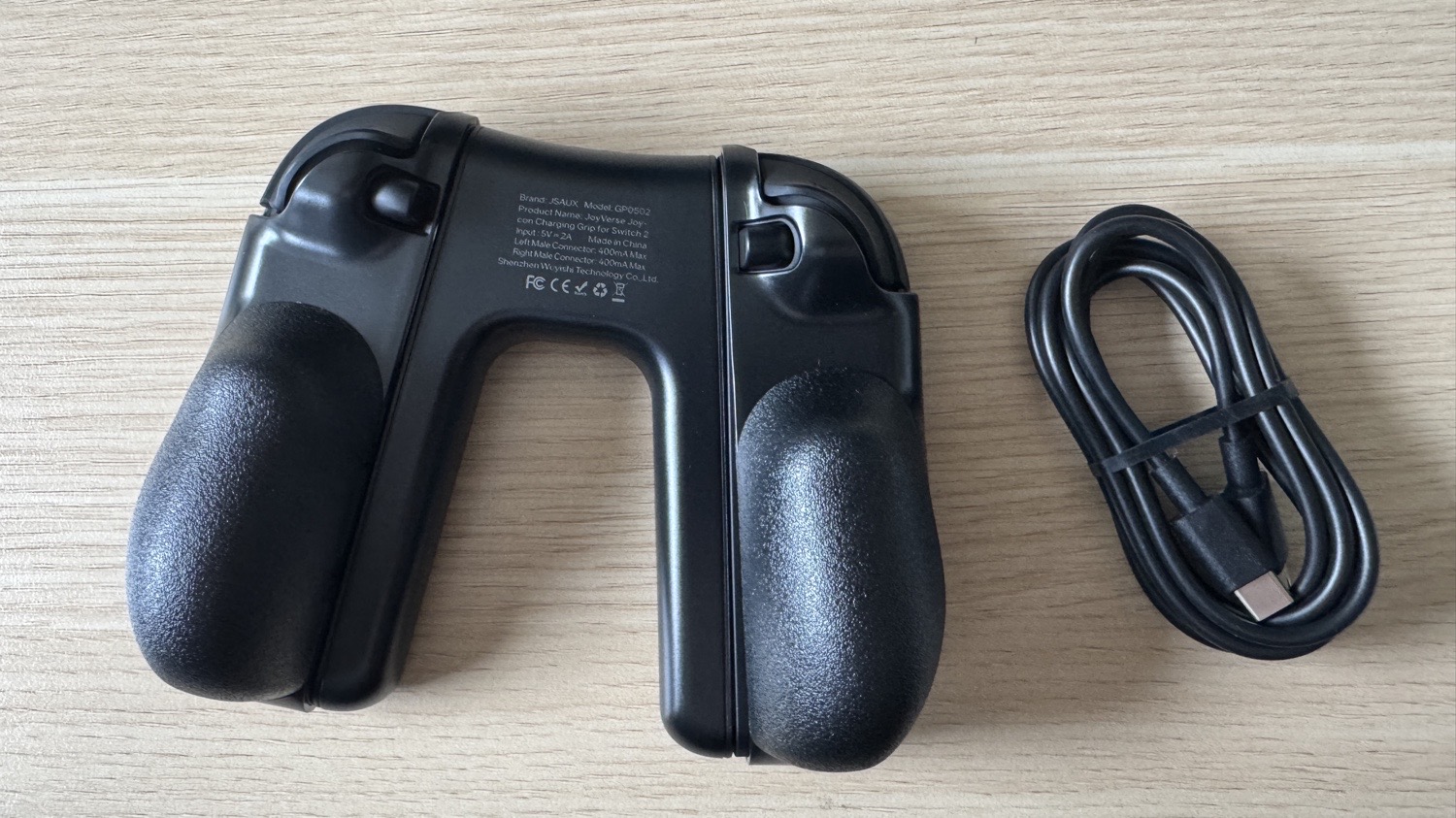 Rückseite des JSAUX JoyVerse Dual Grips