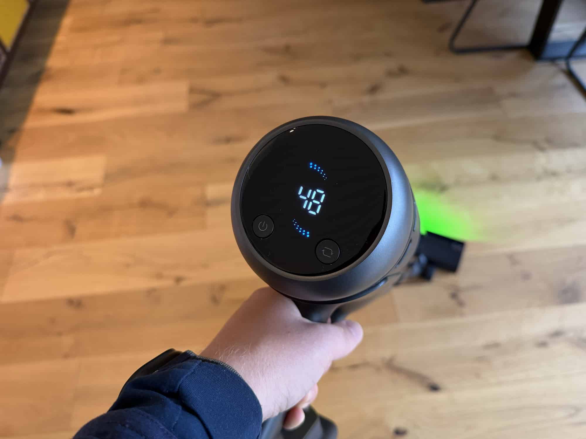 DIsplay des Roborock H60 Hub Ultra.