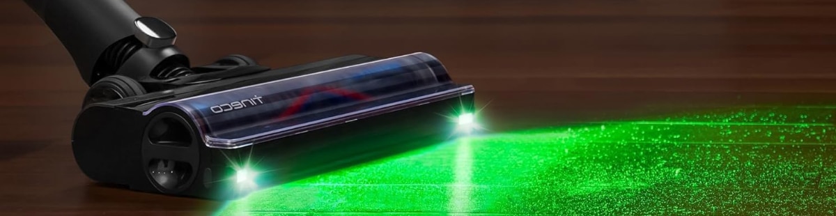 Tineco Pure One A90S mit Licht.