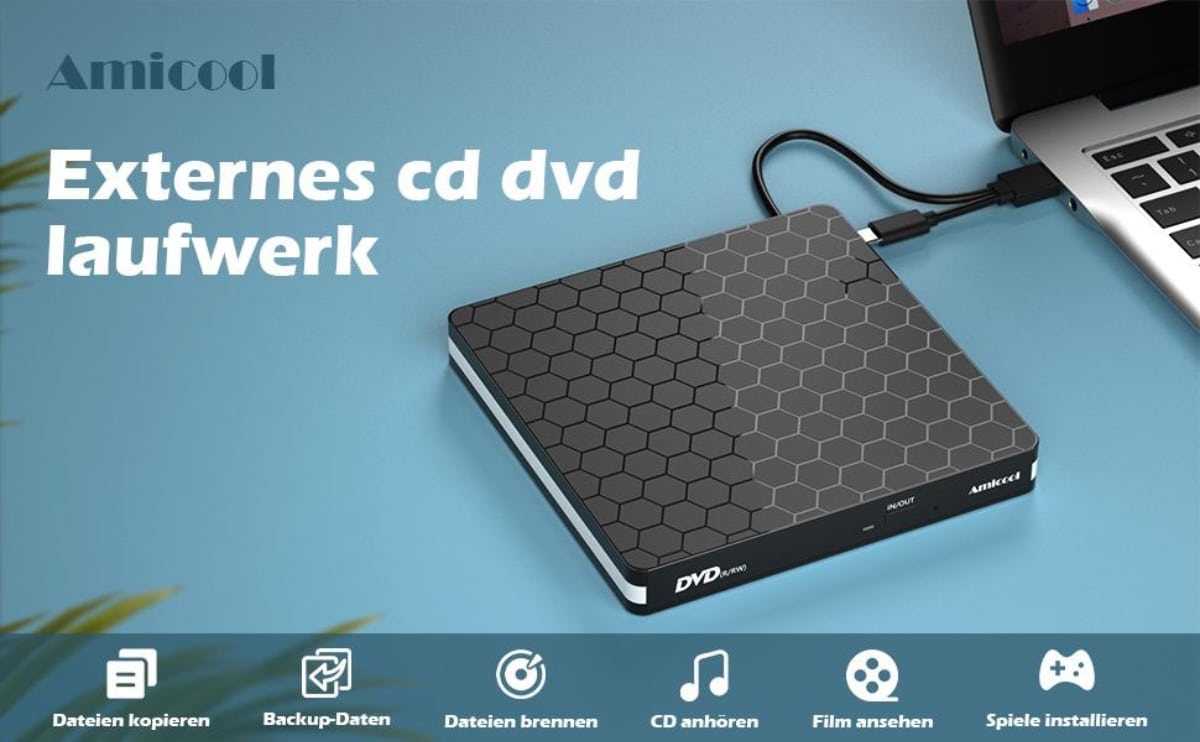 CD-Laufwerk für den Mac.